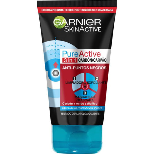 Limpador 3 em 1 Carbon Pure Active Intense 150 ml - Garnier - 1