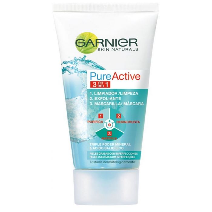 Limpador Integral 3 em 1 Pure Active 150 ml - Garnier - 1