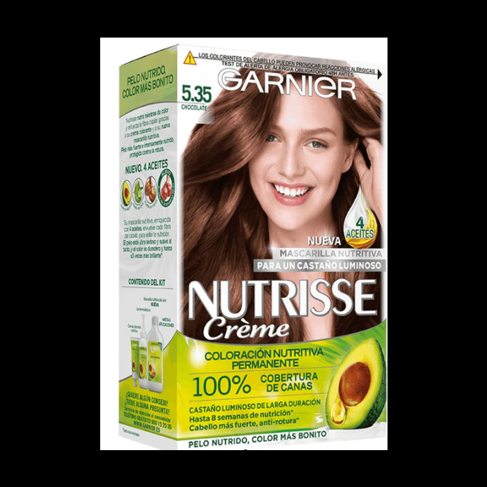 Coloração Nutrisse - Garnier : Coloración Nutrisse - 5.35 Chocolate - 1