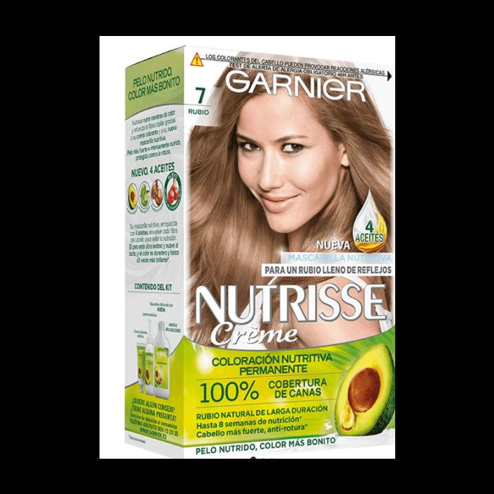Coloração Nutrisse - Garnier : Coloración Nutrisse - 7 Rubio Ámbar - 1