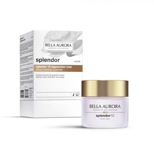 Splendor 10 Creme de Noite Tratamento Antienvelhecimento - 50ml - Bella Aurora - 1