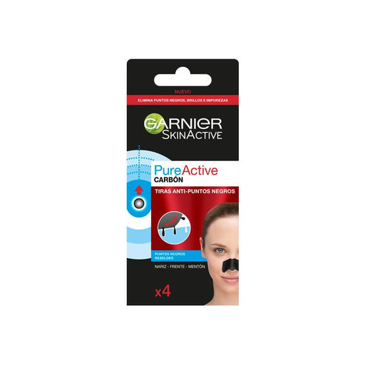 Tiras de carvão anticravo para pele ativa - Garnier - 1