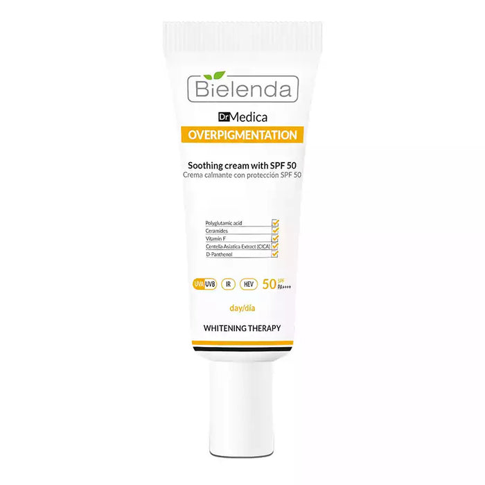 Crema calmante para hiperpigmentación - SPF50 - 50 ml - Bielenda - 1