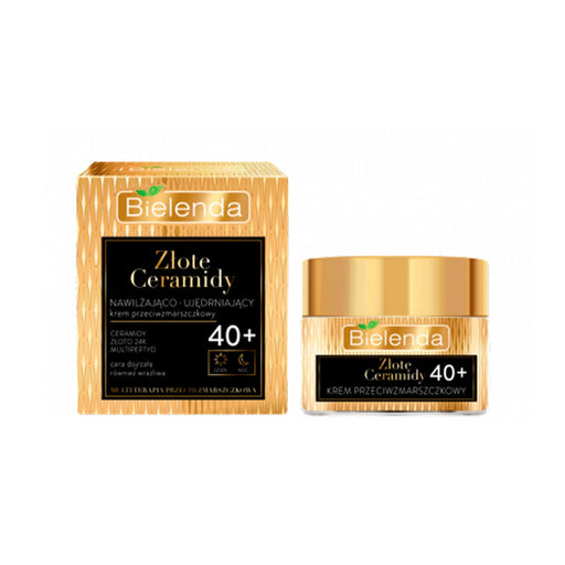 Creme Facial Antirrugas +40 - Golden Ceramides - Bielenda - 1