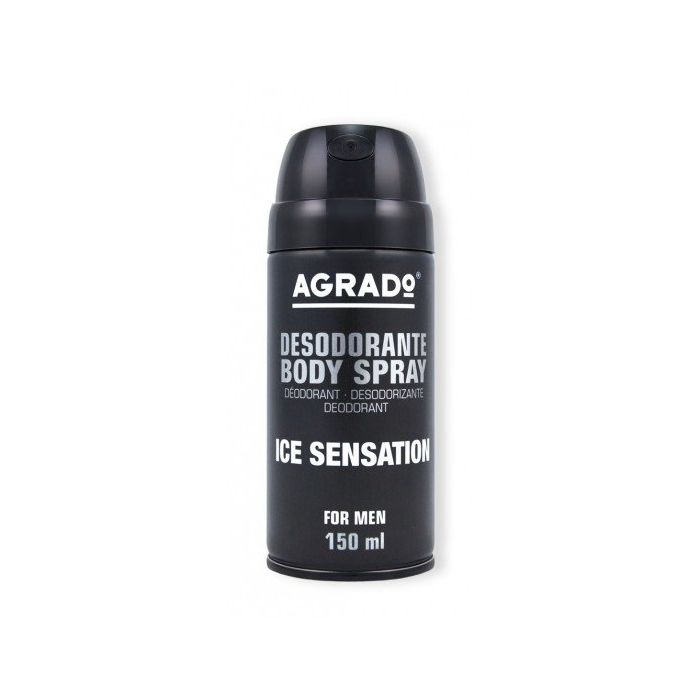 Desodorante em Spray Corporal para Homem 150ml - Agrado : ICE SENSATION - 1