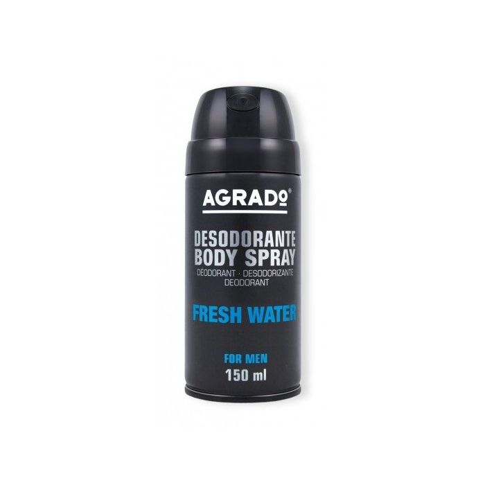 Desodorante em Spray Corporal para Homem 150ml - Agrado : Fresh Water - 1