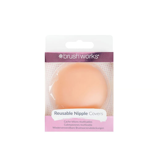 Cobertura de mamilos de silicone reutilizável - Brushworks - 1