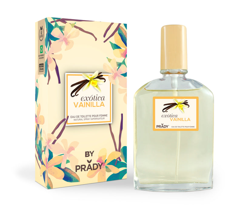 Eau de Toilette Baunilha Exótica - 90ml - Prady - 1
