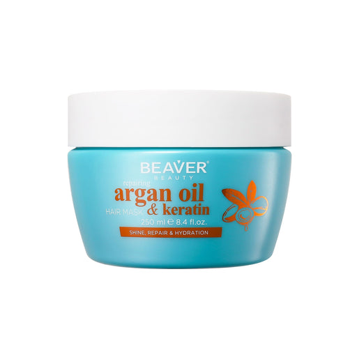 Máscara Reparadora Argan Oil & Keratin 250ml - Beaver - 1