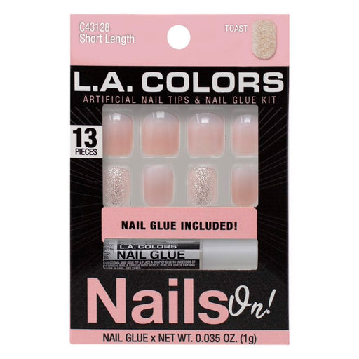 Cores Artificiais com Cola Toast - L.A. Colors - 1