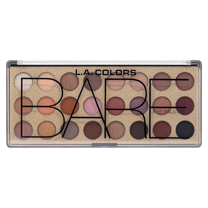 Paleta de 24 Sombras Bare da La Colors - L.A. Colors - 1
