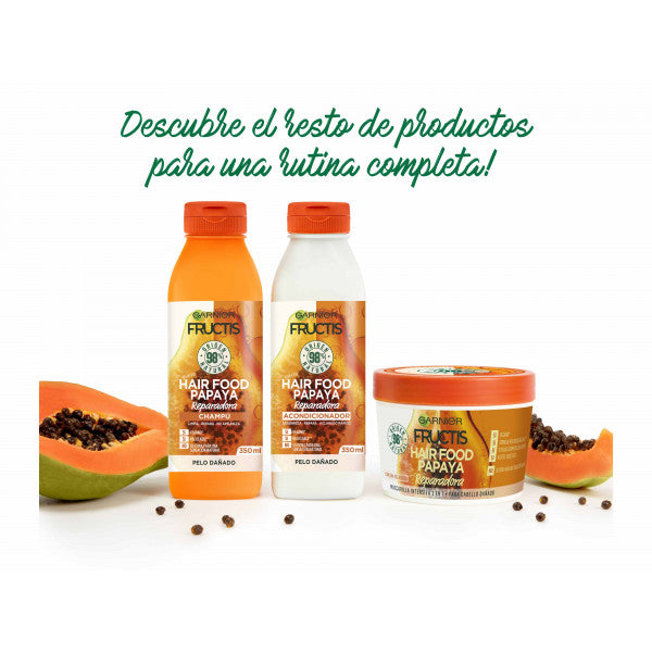 Hair Food Mamão Condicionador Reparador 350 ml - Garnier - Fructis - 3