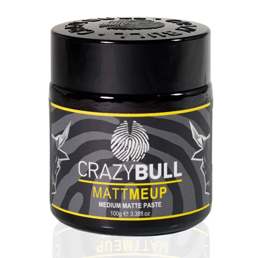 Pasta Mate para pentear cabelo - MattMeUp 100g - Crazy Bull - 1