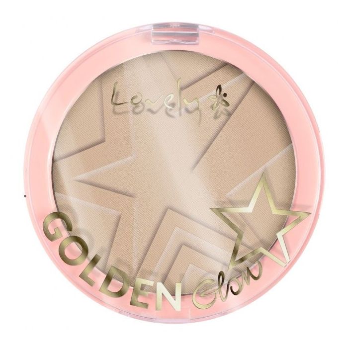 Pó Bronzer - Brilho Dourado Novo 1 - Lovely - 1