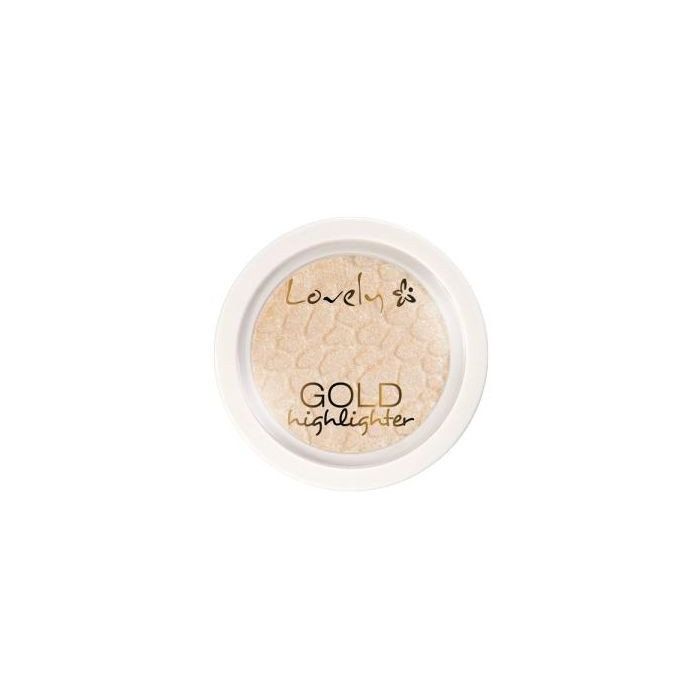 Iluminador Facial Silver Highlighter - Lovely : Gold Highlighter - 1