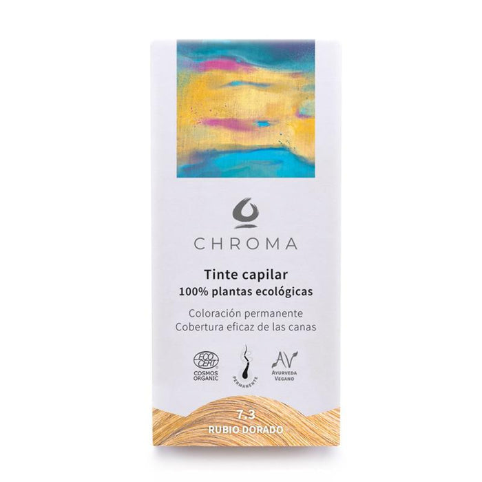 Tinta Chroma BIO - Chroma : 7,3 - Rubio Dorado - 1
