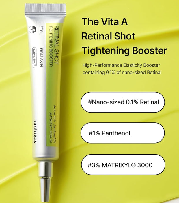 Booster Concentrado de Soro THE-A Retinol Shot Tightening 15ml - Celimax - 3