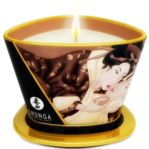 Mini Caress by Candelight Vela Masaje Chocolate 170ml - Velas - Shunga - 1