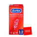Sensitivo Suave Preservativos - Durex : 12 unidades - 1
