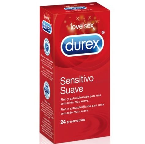 Preservativos macios e sensíveis - 24 unidades - Durex - 2