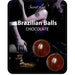Conjunto 2 Bolas Lubrificantes Bolas Brasileiras Chocolate - Secretplay Cosmetic - Secret Play - 1