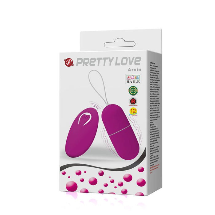 Ovo Vibratório Pretty Love Arvin Controle Remoto 12v - Flirtation - 7
