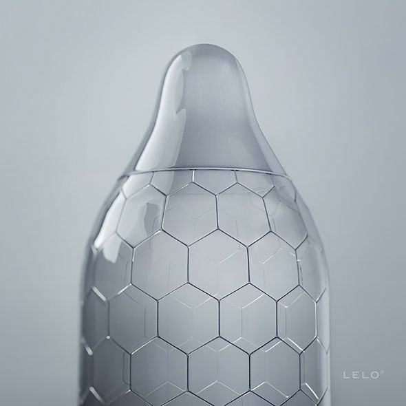 Caixa Hexagonal de Preservativos 12 Unidades - Lelo - 4