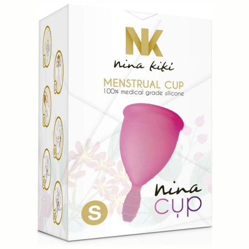 Nina Cup Copo Menstrual Tamanho S Rosa - Nina Kiki - Nina Kikí - 1