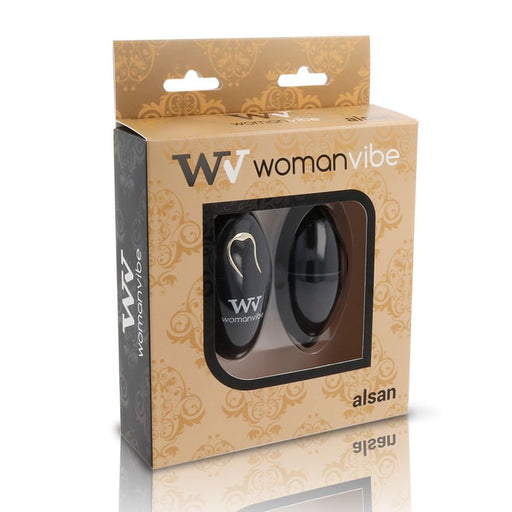 Alsan Egg Controle Remoto Preto Silicone Preto - Womanvibe - 2