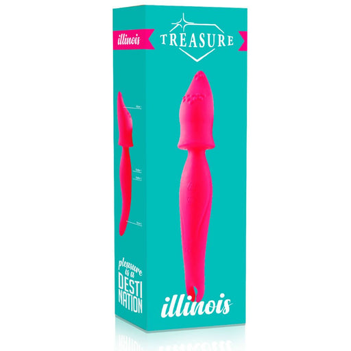 Estimulador Illinois Silicone Rosa - Treasure - 1