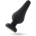 Plug Anal Pipo L Silicone Negro 13 cm - Brinquedos Anais - Intense - 4