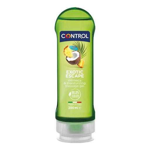 Gel 2 en 1 Massagem &amp; Prazer - Exotic Escape - Control - 1