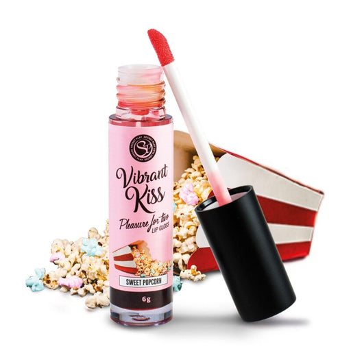 Brilho labial Vibrant Kiss Sweet Popcorn - Secretplay Cosmetic - Secret Play - 1