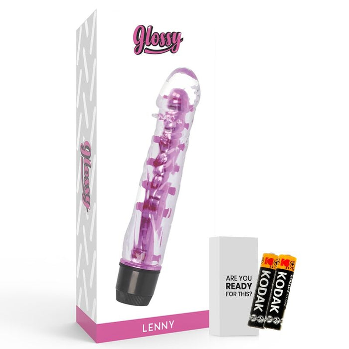 Vibrador Lenny Pink - Glossy - 1