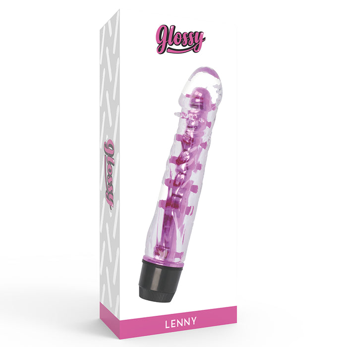 Vibrador Lenny Pink - Glossy - 5