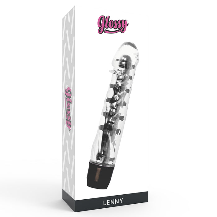 Vibrador Lenny Black - Glossy - 5