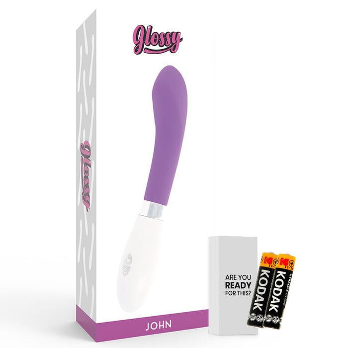 John vibrador roxo - Glossy - 1