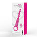 Vibrador anal com controle remoto Rosa Ronie - Moressa - 2