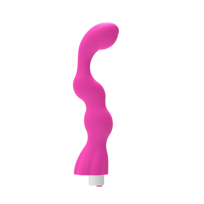 Vibrador de goma de ponto G George Pink - G-spot - 6