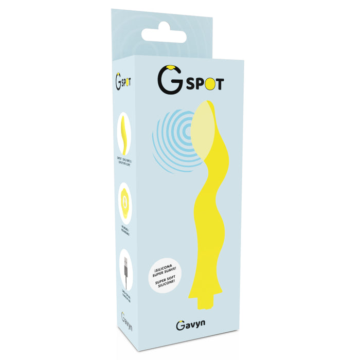Vibrador Gavyn Spot G Amarelo - G-spot - 6
