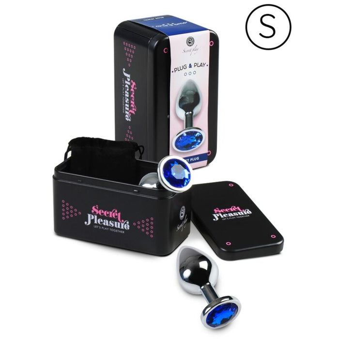 Plug Anal Azul Talla S - Brinquedos Secretplay - Secret Play - 2