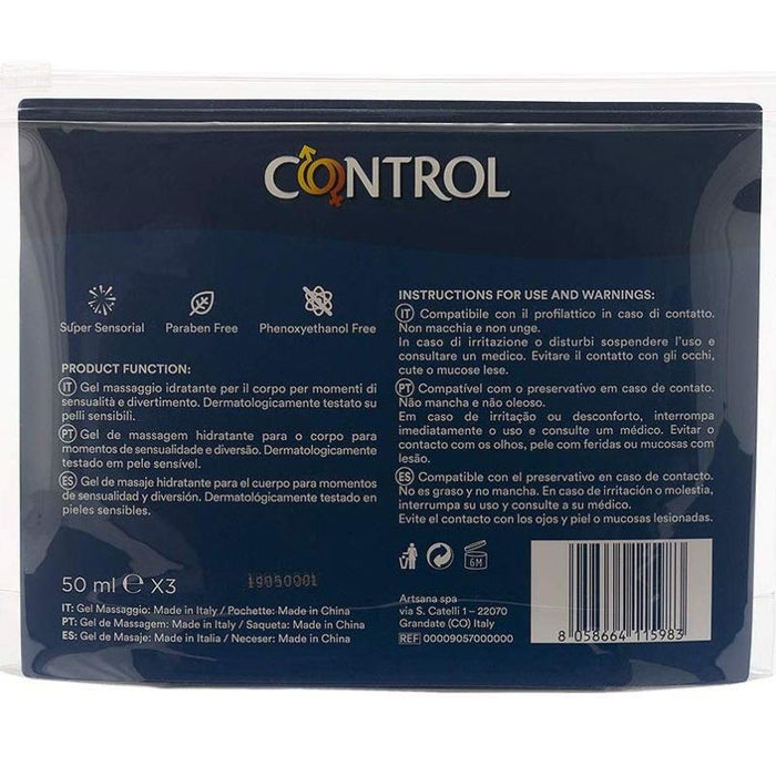 Gel de Massagem 3 Unidades 50 ml - Control - 6