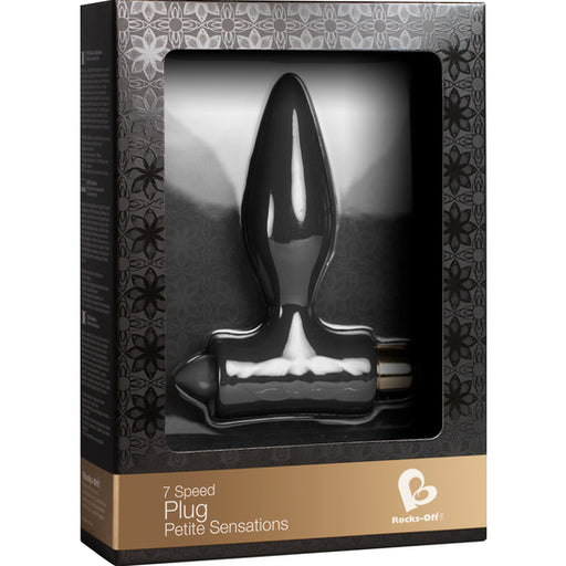 Plug Anal para Iniciantes Petite Sensations - Preto - Rocks-off - 2