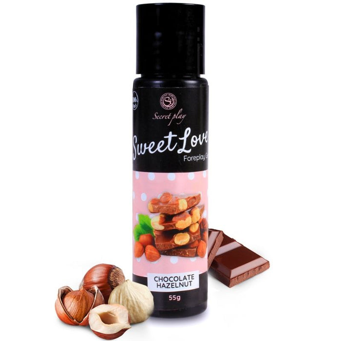 Bálsamo Lubrificante Sweet Love Chocolate Avelã 60 ml - Secretplay Cosmetic - Secret Play - 1
