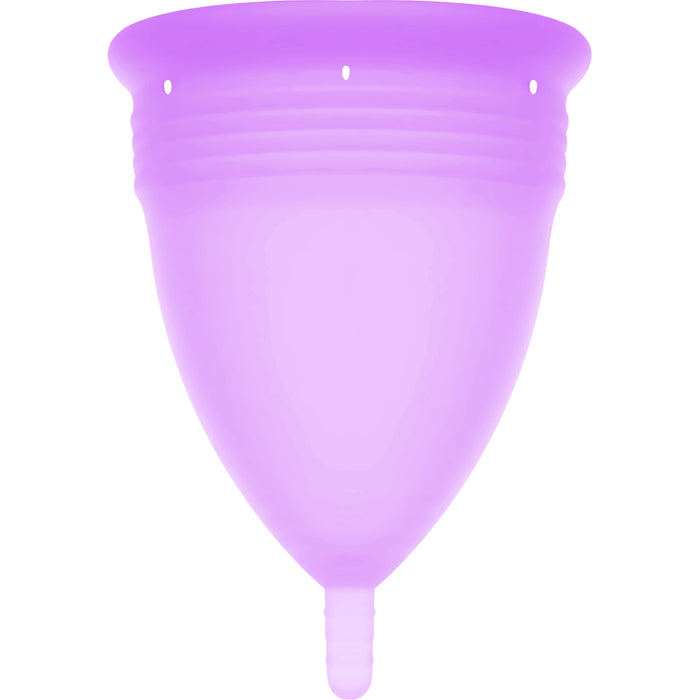 Copo menstrual de silicone tamanho L lilás - Stercup - 3