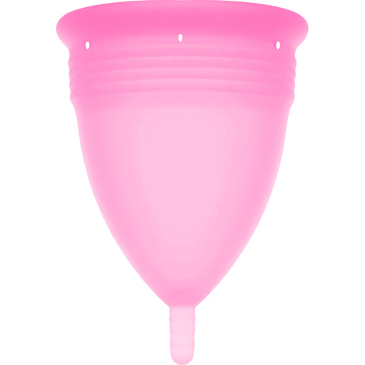 Copo menstrual de silicone tamanho S rosa - Stercup - 2