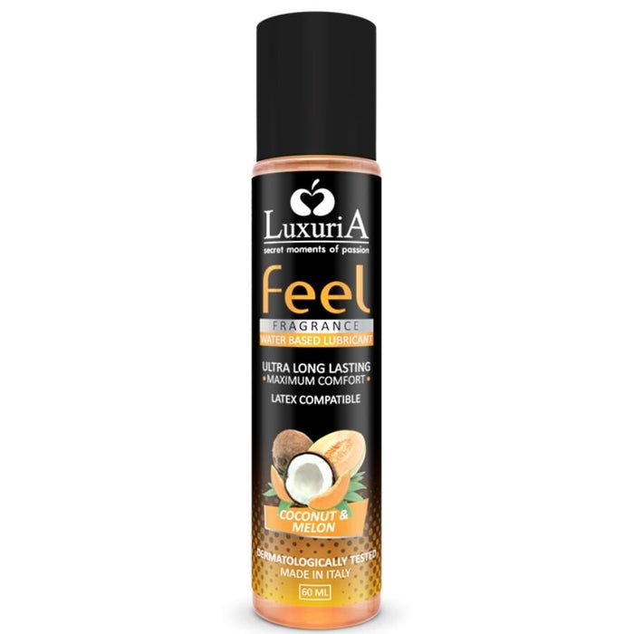 Feel Aqua Lubrificante à Base de Água - Coco e Melão 60ml - Luxuria - 1