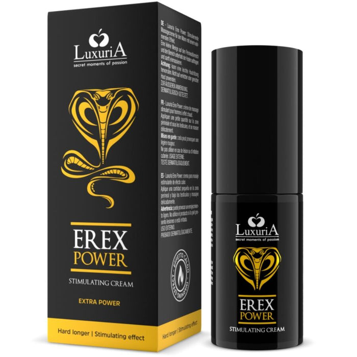 Crema Superactiva Erex Power 30 ml - Luxuria - 1