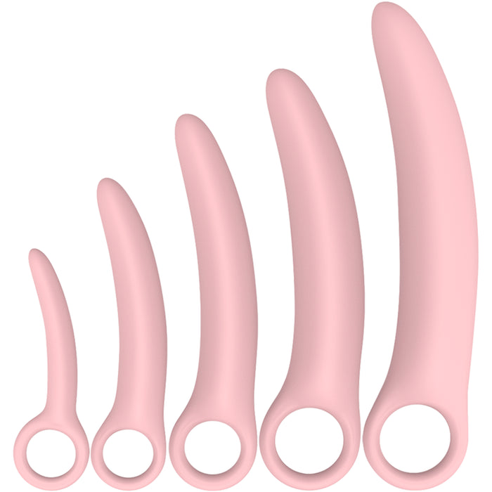Conjunto de 5 peças de dilatador de silicone - Intimichic - 1
