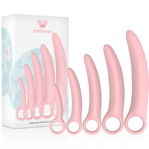 Conjunto de 5 peças de dilatador de silicone - Intimichic - 2